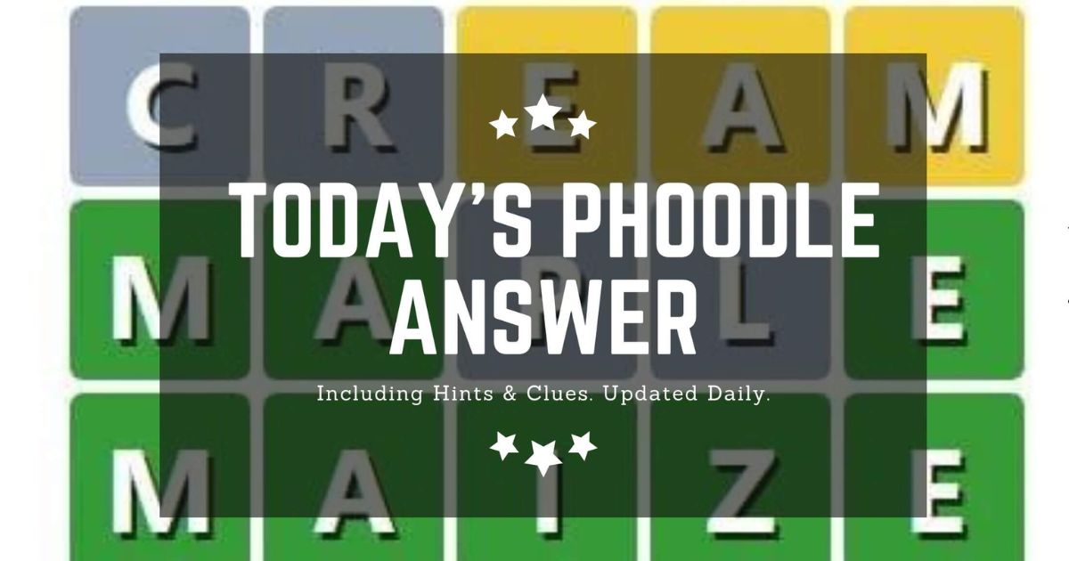 Today’s Phoodle Answer & Hints: September 27, 2024