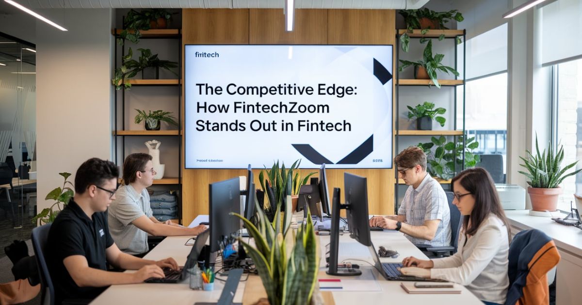 The Competitive Edge: How FintechZoom Stands Out in Fintech